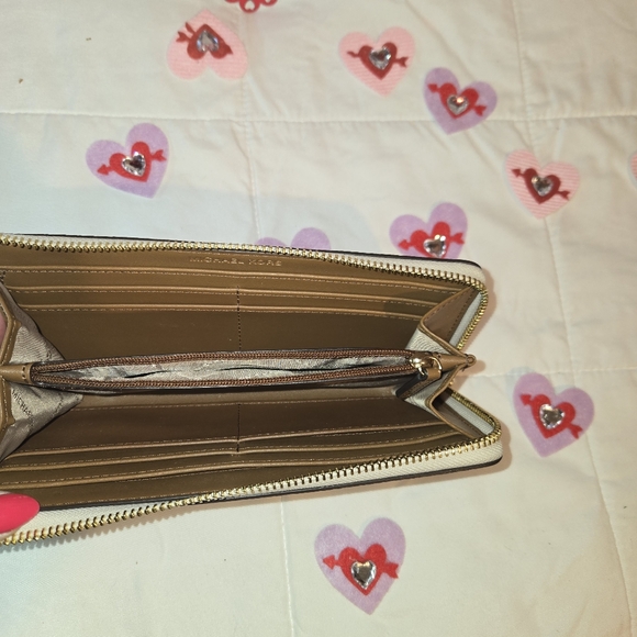 Michael Kors Beige and Brown Woman Backpack With Wallet - Picture 11 of 11